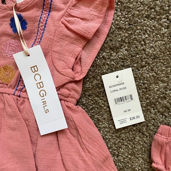 NWT BCBGirls 0-3 Months Two-Piece Outfit - Picture 2 of 3